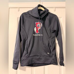 ‘47 Brand Pawtucket Red Sox Funnel Neck Pullover Hoodie